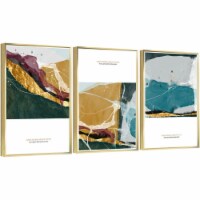Framed Canvas Wall Paintings-Nordic Morden Abstract Style 5-Aesthetic Prints for Décor
