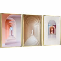 Framed Canvas Wall Paintings - Through the Arch 2 - Aesthetic Prints for Interior Décor