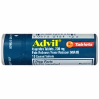 Pain and Headache Reliever Ibuprofen Caplets; 200 mg