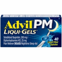 PM Liqui-Gels Pain and Headache Reliever Ibuprofen Capsules