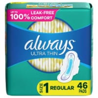 Women's Ultra Thin Daytime Pads with Wings