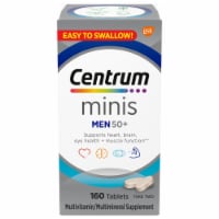 Silver Multivitamin and Mineral Supplement Tablets