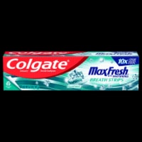 Max Fresh Whitening Toothpaste with Mini Breath Strips