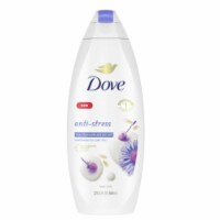 Anti-Stress Moisturizing Liquid Body Wash Blue Chamomile and Oat Milk; 22 oz