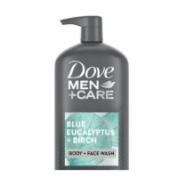 Men+Care Elements Blue Eucalyptus+Birch Liquid Body Wash Cleanser; 30 oz