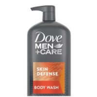 Men+Care Skin Defense Liquid Body Wash; 30 oz