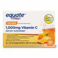 1000mg Vitamin C Powder Immune Support Drink Mix; 30 Count