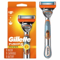 Fusion5 Power Men's Razor Handle; 1 Blade Refill