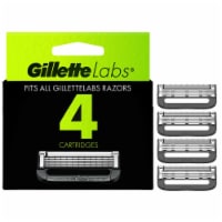 Labs Men's Razor Blade Refills with Exfoliating Bar