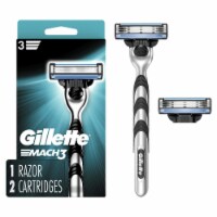 Mach3 Mens Razor Handle and 2 Blade Refills