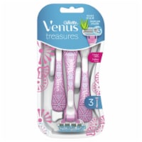 Women's Venus Treasures Disposable Razor; 3 Count