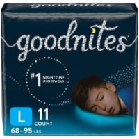 Girls' Nighttime Bedwetting Underwear, 14 Diapers - Kroger