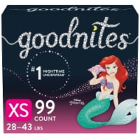 Girls Training Underwear Size XS, 99 Count