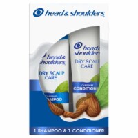 Paraben Free Dry Scalp Care Shampoo and Conditioner; 12.5oz + 10.9oz