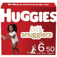 Little Snugglers Latex Free Diapers Size 6; Count 50