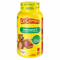 Immune C Kids Gummy Vitamin Supplement; Fruit Flavored; 190 Count