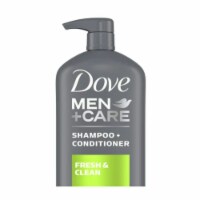 Men+Care Scalp Care 2 in 1 Shampoo and Conditioner Clean Scent for All Hair Types 31 fl oz