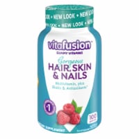 Multivitamin Gummy; Biotin and Antioxidant vitamins C & E; Raspberry Flavor; 100 Count