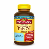 Burp Less Ultra Omega 3 Fish Oil; 1400 mg Softgels; 100 Count