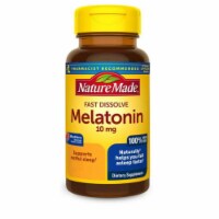 Fast Dissolve Melatonin 10mg Tablets; Dietary Supplement; 45 Count