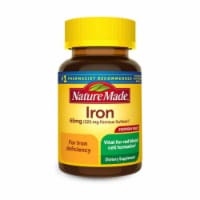 Iron 65 mg (325 mg Ferrous Sulfate) Tablets; Dietary Supplement; 190 Count