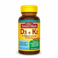Vitamin D3 K2 Softgels; Dietary Supplement