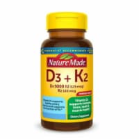Vitamin D3 K2 Softgels; Dietary Supplement