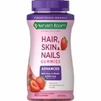 Advanced Strawberry Gummies; 6000 mcg Biotin; 180 Count