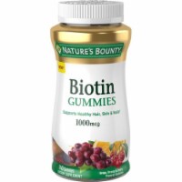 Biotin Gummies; Multi-Flavored; 1000 mcg; 110 Count