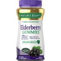 Elderberry with Vitamin and Zinc; Immune Support Gummies; 50 Count