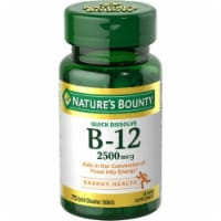 Vitamin B12 Quick Dissolve Tablets; 2500 mcg; 75 Count