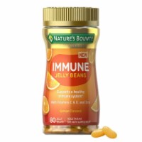 Vitamin C; D; & Zinc for Immune Support Jelly Beans; Orange; 80 Count