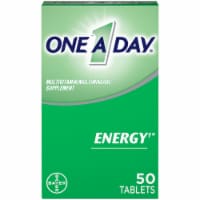 Energy Multivitamin Tablets for Men & Women; 50 Count