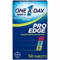 Men's Pro Edge Multivitamin Tablets for Men; 50 Count