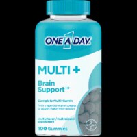 MULTI+ Brain Support Gummy Multivitamin; 100 Count