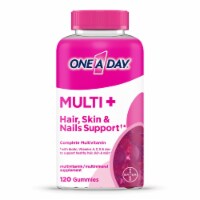 MULTI+ Hair; Skin & Nails Support Gummy Multivitamin; 120 Count