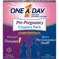 Pre-Pregnancy Couple's Pack Multivitamin; 30+30 Count