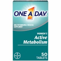 Women's Active Metabolism Multivitamin Tablets; 50 Count