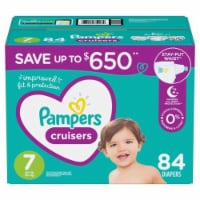 Cruisers All Night Protection Diapers Size 7, 84 Count