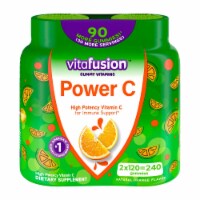 Power C Gummy Immune Support with vitamin C; Orange Flavor