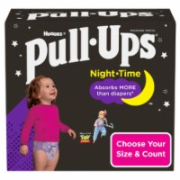  Pull-Ups Girls' Nighttime Potty Training Pants, Training  Underwear, 3T-4T (32-40 lbs), 60 Ct : Baby