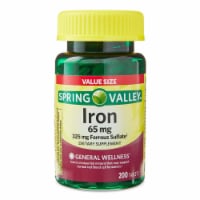Iron Tablets Dietary Supplement