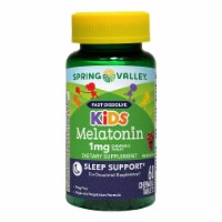 Kids Melatonin Chewable Tablets; Grape Flavor; 1 mg; 60 Count