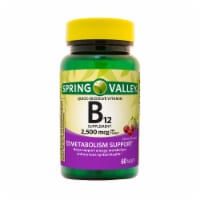 Vitamin B12 Quick-Dissolve Tablets Dietary Supplement; 2500 mcg; 60 Count