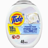 Hygienic Clean Free Power PODS Laundry Detergent; 48 count Unscented