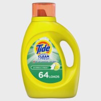 Simply HE Compatible Liquid Laundry Detergent; Daybreak Fresh 92 oz 64 Loads