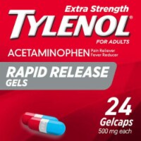 Extra Strength Acetaminophen Rapid Release Gels