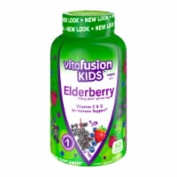 Kids Elderberry Gummy Vitamins; Immune Support for Kids; 60 Count