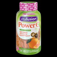 Power C Gummy Vitamin for Immune Support; Orange Flavor; 164 Count