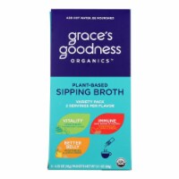 Grace's Goodness - Broth Variety Multipk - Case of 10-2.12 OZ
